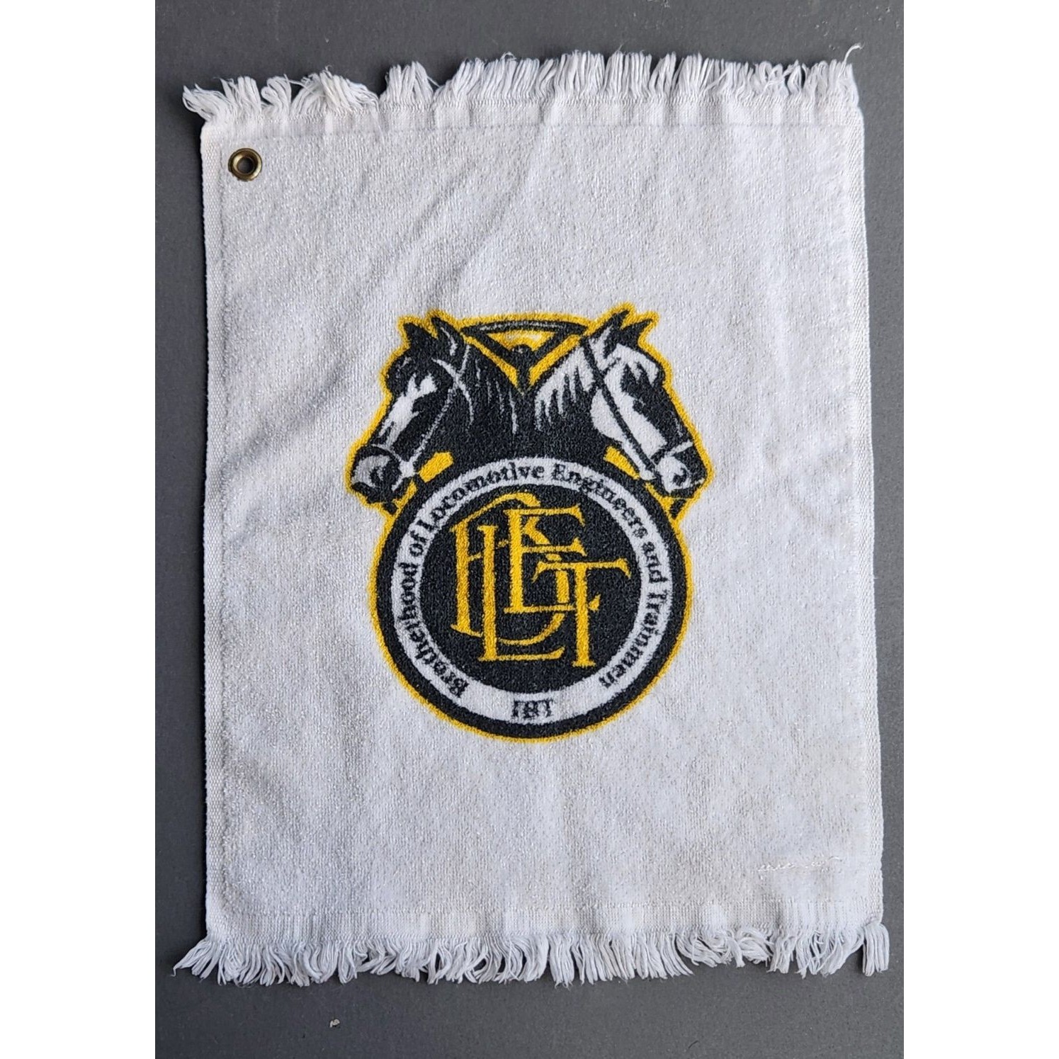 Golf Bag Towel Accessory Train Brotherhood Of Locomotive Engineers And Trainmen